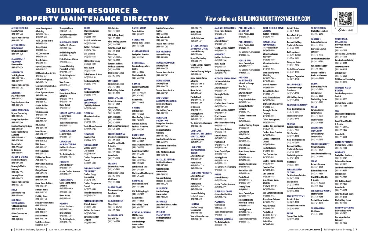 2026 February Resource Directory