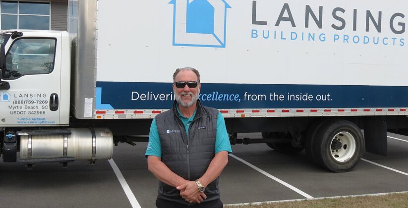 Lansing Building Products Branch Manager, Dale Whitten